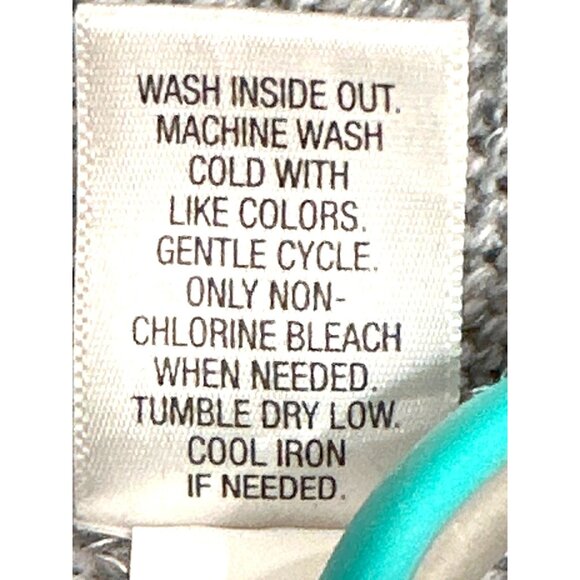 APT9 Medium Gray Cardigan Open Front Lightweight Knit Drape Street Style BOHO - Picture 10 of 11